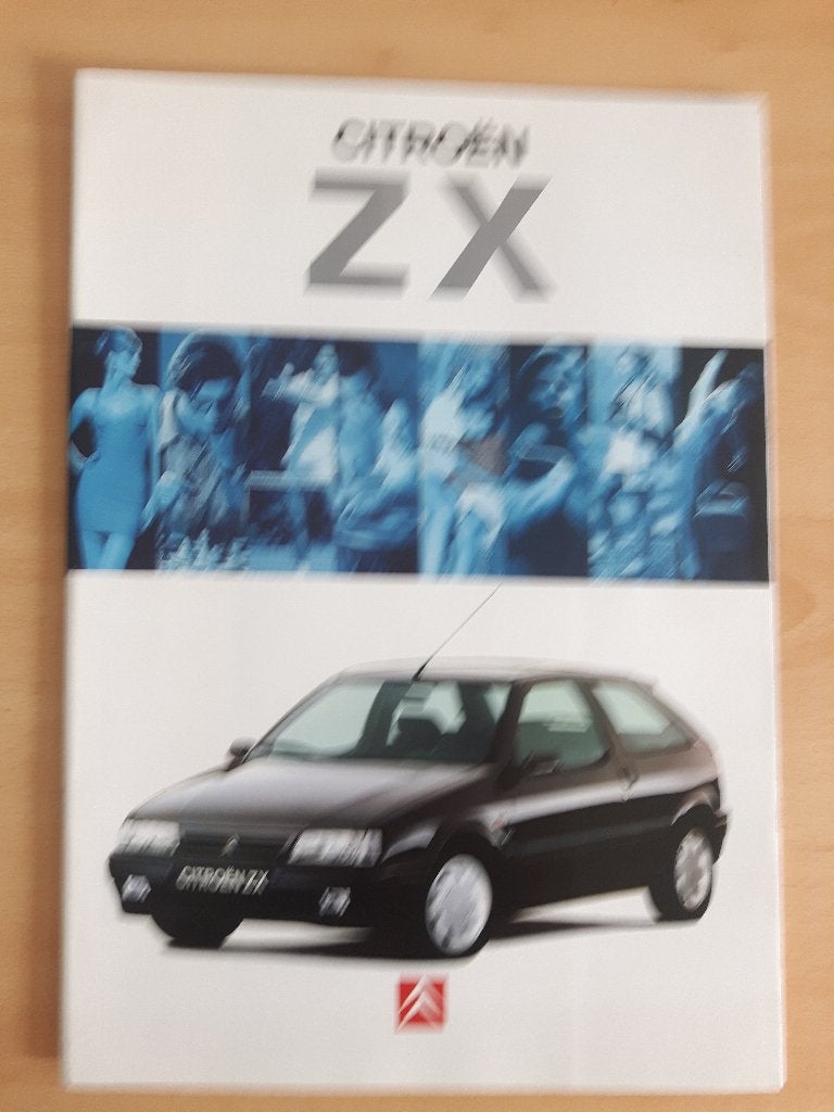 Folder Citroën ZX Berline, Ophalen of Verzenden, Zo goed als nieuw, Citroën