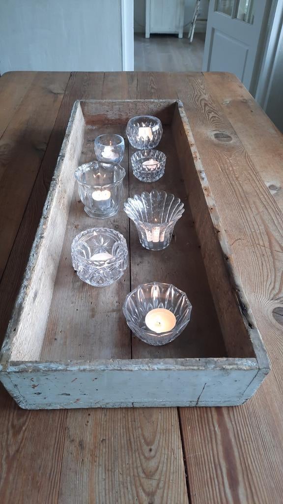 Lange oude houten bak (nuzzelspul), Antiek en Kunst, Curiosa en Brocante, Ophalen
