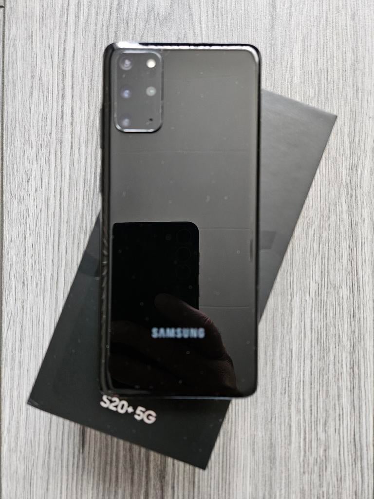 Samsung Galaxy S20 Plus 
Black Dual-Sim 5G 128 GB, Ophalen, Zo goed als nieuw