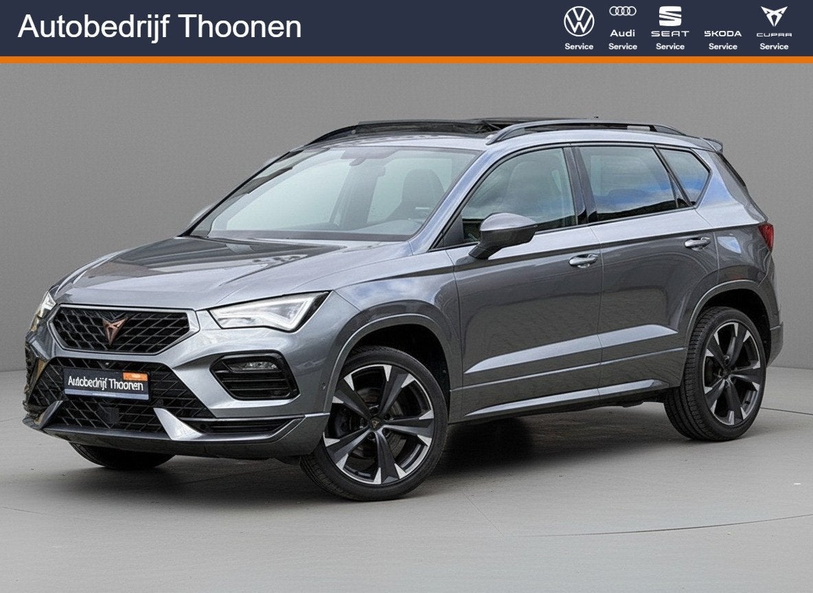 SEAT Ateca 1.5 TSI CUPRA | Pano | elk. klep | stoel & stuurv, Auto's, Dealer onderhouden, 15 km/l, 4 cilinders, 150 pk