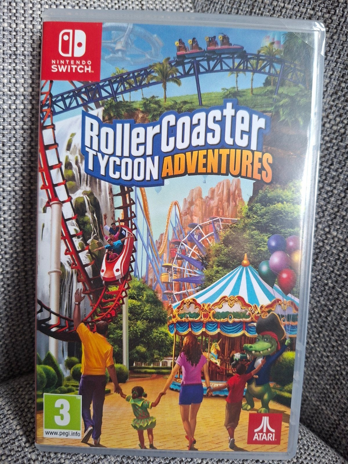 Rollercoaster Tycoon | NIEUWSTAAT | Switch 1 & 2, 1 speler, Ophalen of Verzenden, Zo goed als nieuw, Vanaf 3 jaar