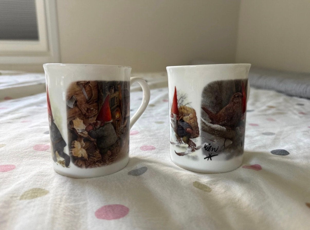 Douwe Egberts David de Kabouter mokken - Rien Poortvliet, Ophalen of Verzenden