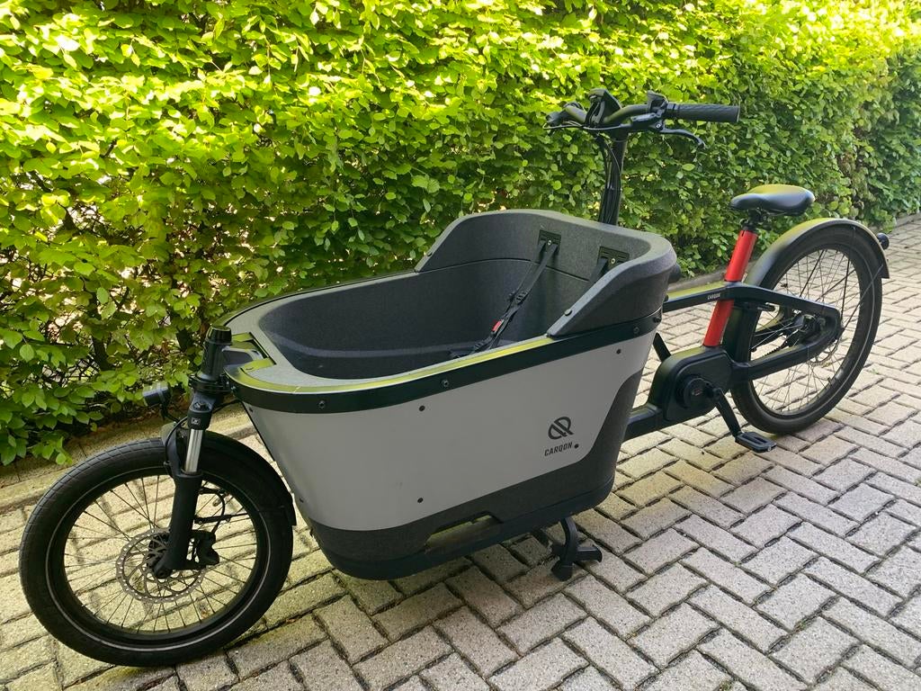 Bakfiets Carqon Cruis - Naafversnelling, Bosch Cargo, 500Wh, Fietsen en Brommers, Fietsen | Bakfietsen, Gebruikt, Elektrisch, 2 kinderen