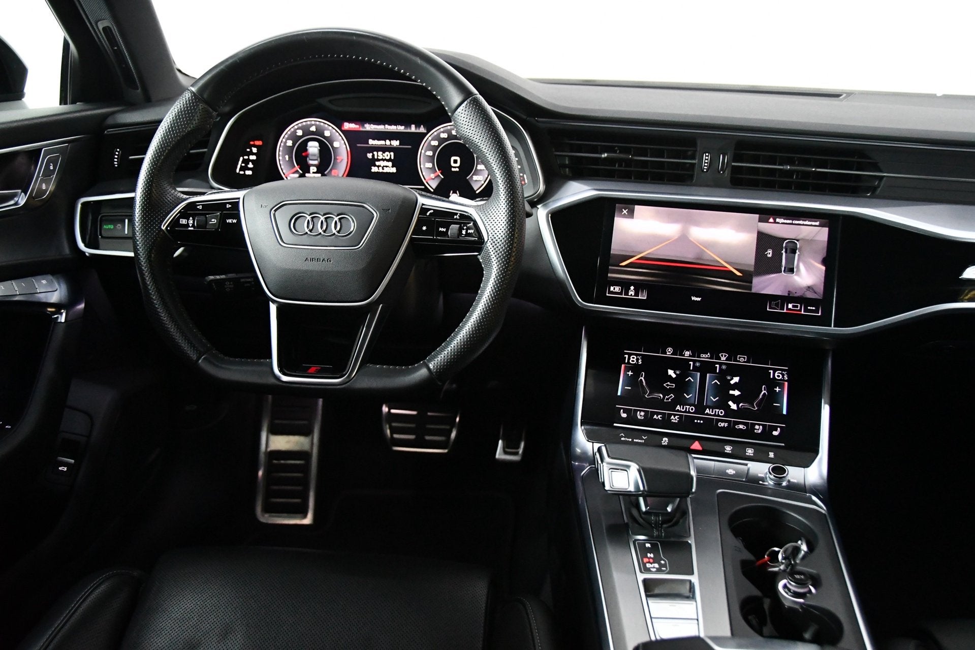 Audi A6 Limousine (Let op tikkende motor) 55 TFSI quattro De, Automaat, Dealer onderhouden, 15 km/l, Gebruikt