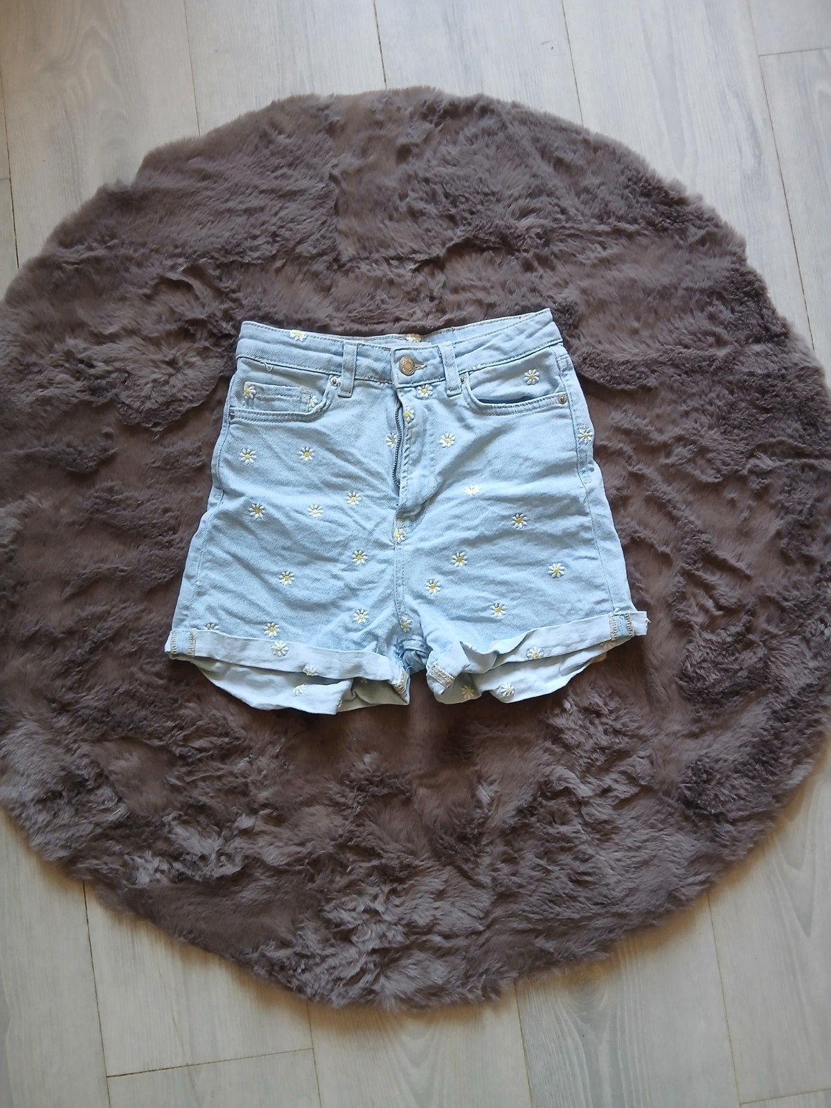 high waist korte spijkerbroek maat XS stradivarius, Kleding | Dames, Broeken en Pantalons, Kort, Blauw, Ophalen of Verzenden, Maat 34 (XS) of kleiner