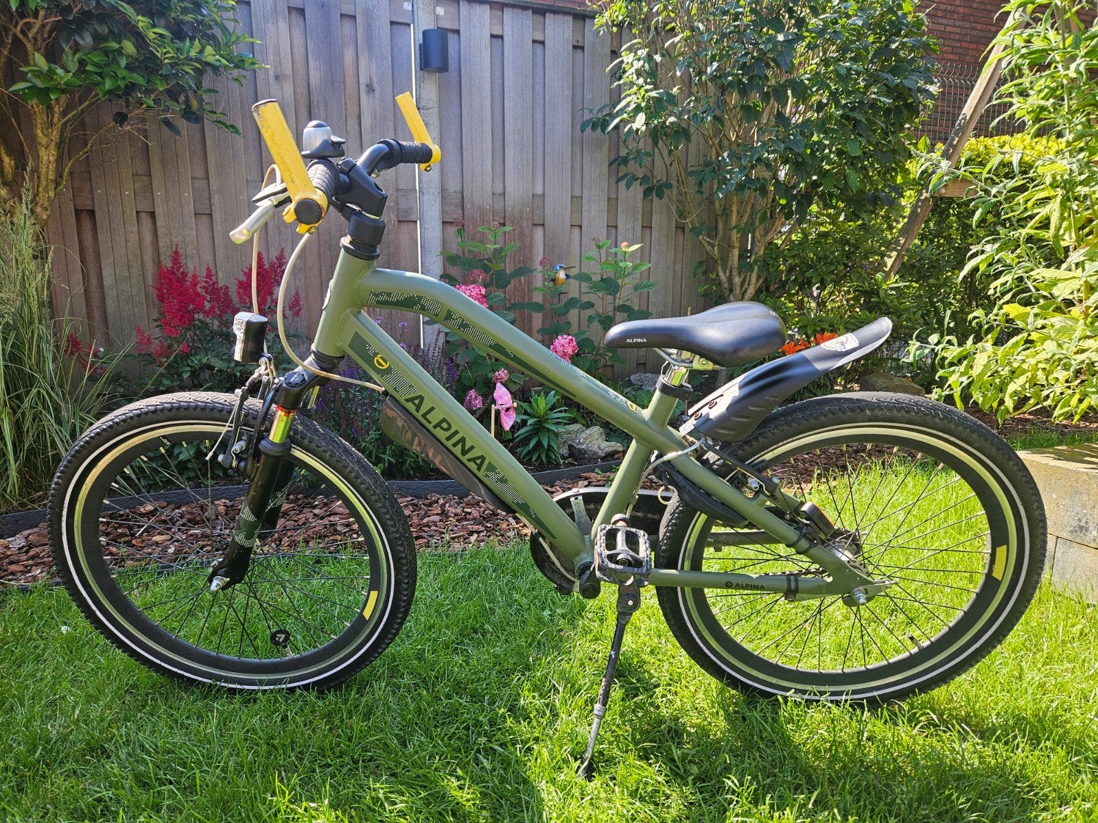 Alpina Trial mountainbike 22 inch, Ophalen, 20 inch of meer, Gebruikt, Velgrem