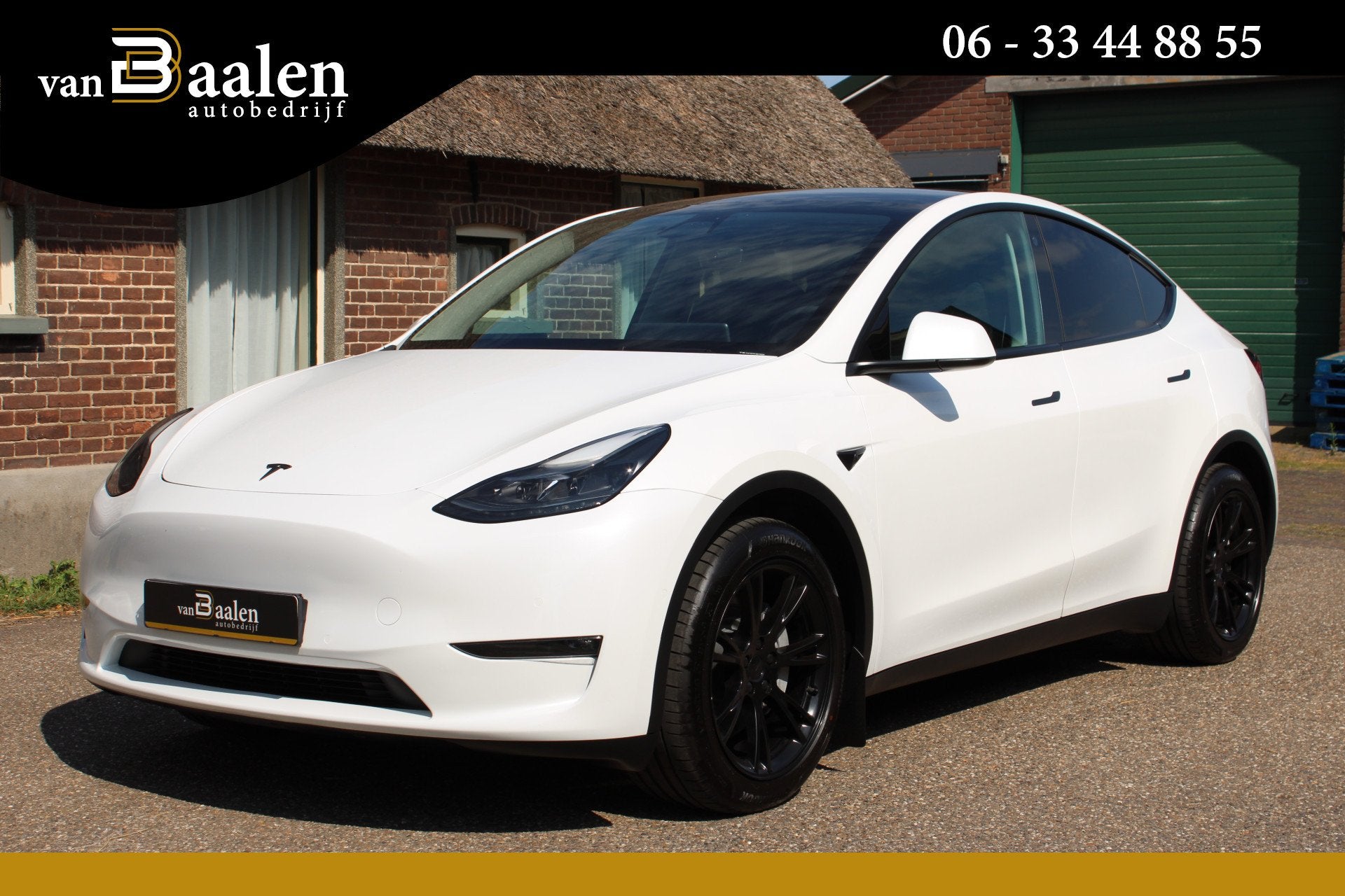 Tesla Model Y Long Range AWD 75 kWh SOh 91% PANO LEER LED 95, Auto's, Automaat, Dealer onderhouden, Gebruikt, Stoelverwarming
