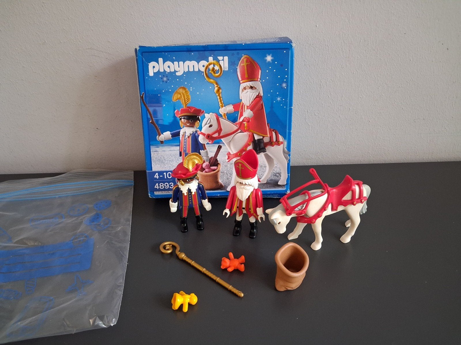Playmobil Sinterklaas set 4893, Complete set, Ophalen of Verzenden, Zo goed als nieuw, Figuren