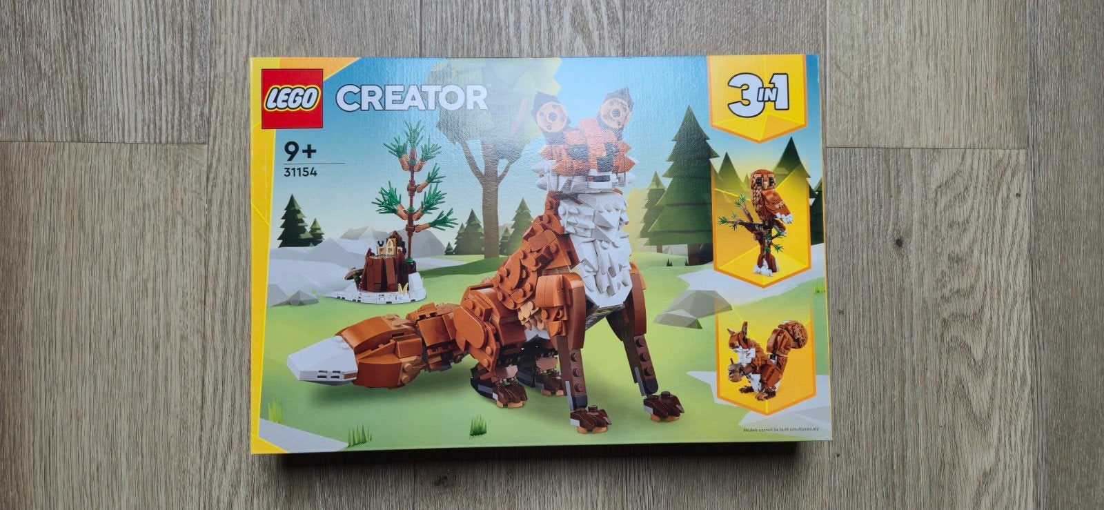 Lego 31154 3 in 1 Bosdieren Rode vos, Ophalen of Verzenden, Nieuw