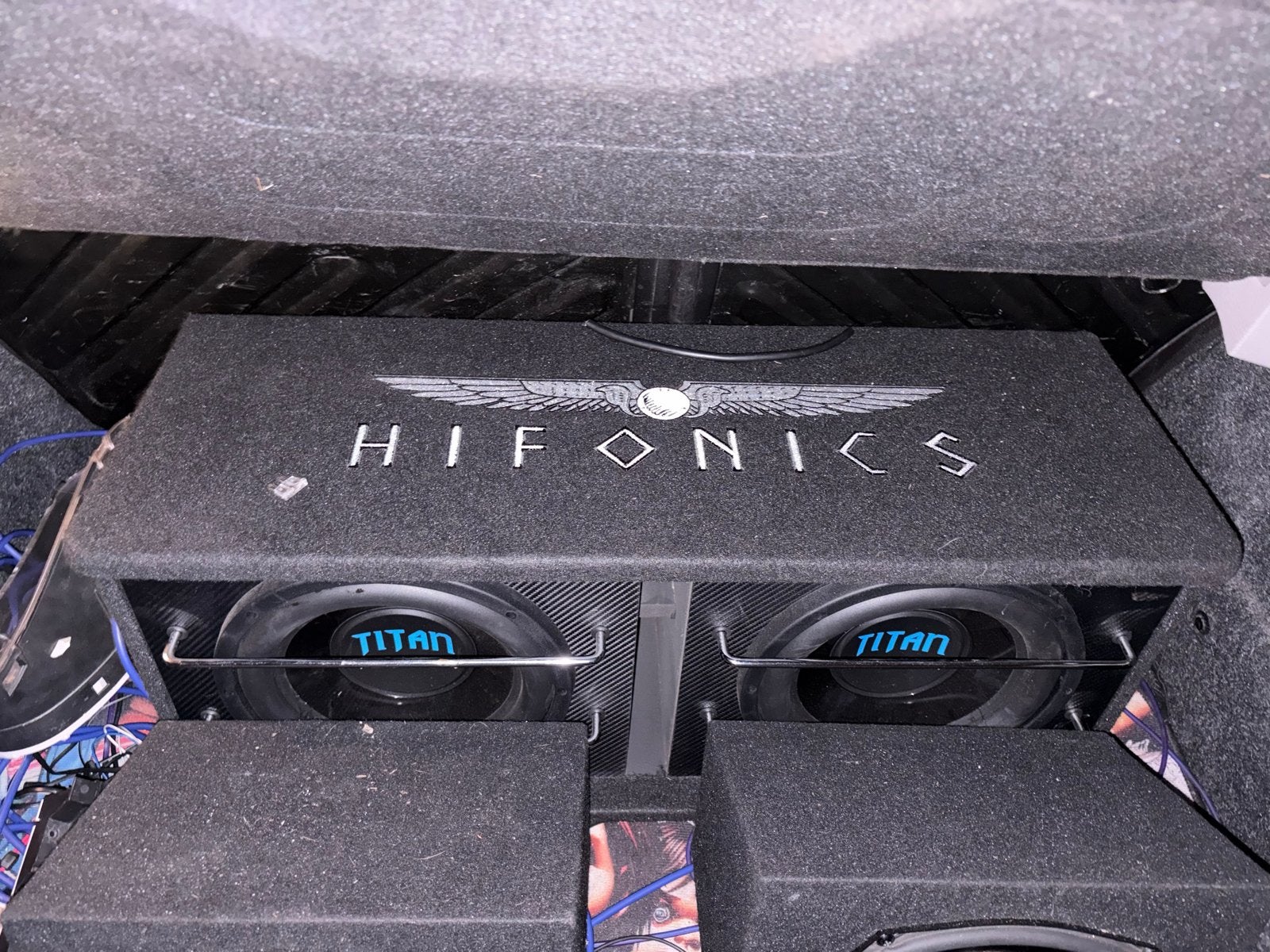 Hifonics Titan Subwoofer - Krachtige Bas voor Auto, Ophalen, Gebruikt