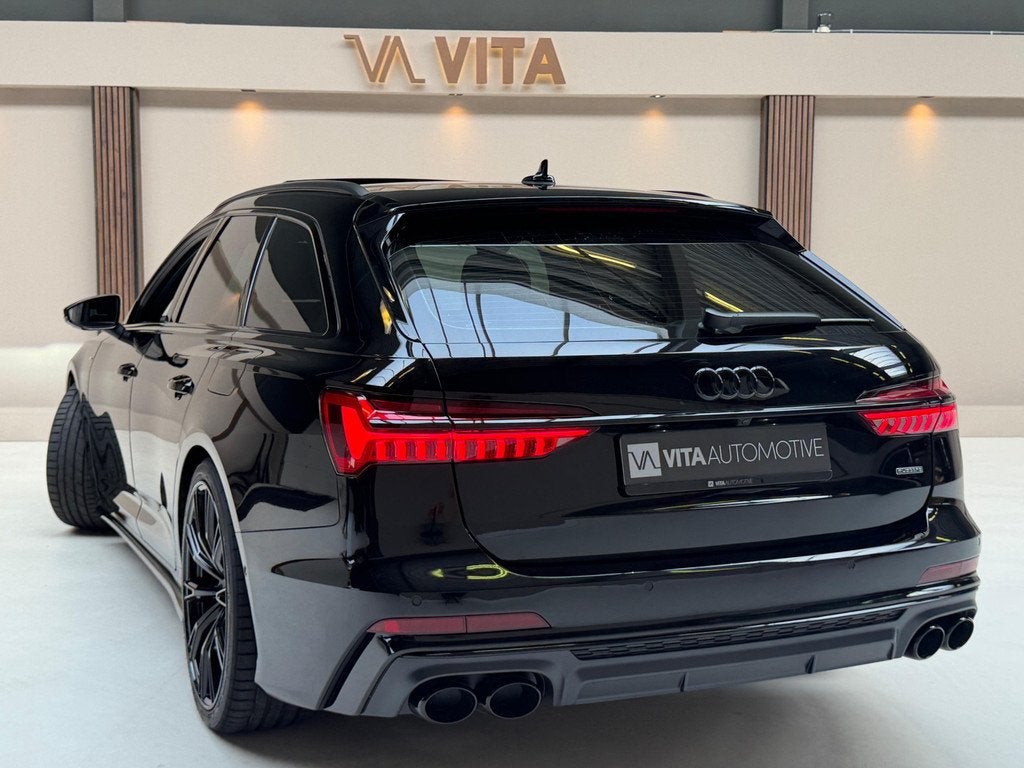 Audi A6 Avant 50 TFSI e quattro S edition 299pk||Pano|B&O|36, Auto's, Audi, Automaat, 77 km/l, Gebruikt, Zwart