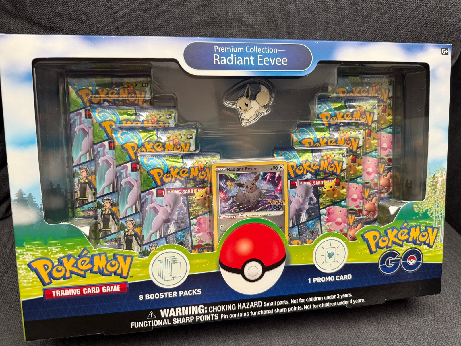 Pokémon GO Radiant Eevee Collection, Ophalen of Verzenden, Zo goed als nieuw