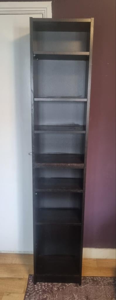 IKEA Billy boekenkast - donkerbruin, Huis en Inrichting, Ophalen, Met plank(en), Minder dan 50 cm, Gebruikt