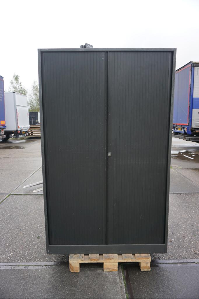 Ahrend archiefkast roldeurkast gereedschapskast garagekast, Niet ingevuld, Gebruikt, 100 tot 150 cm, Niet ingevuld
