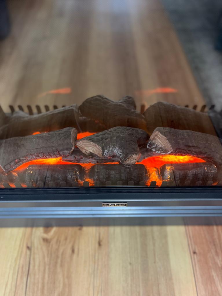 Faber sfeerhaard met warmte standen, Ophalen of Verzenden, Zo goed als nieuw
