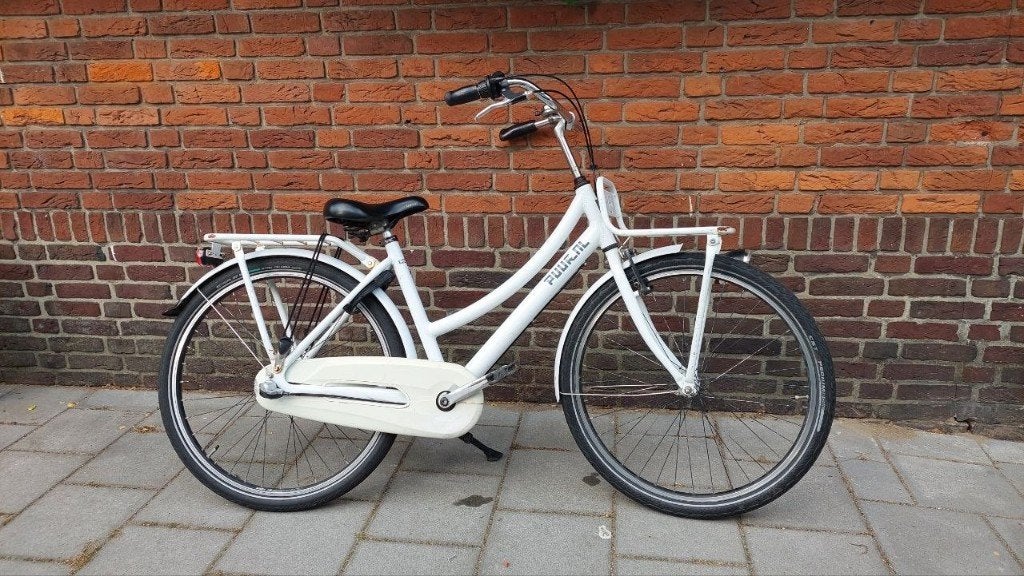 Cortina Transportfiets (Wit) - In Goede Staat!, Ophalen, Gebruikt, Cruiser, Aluminium