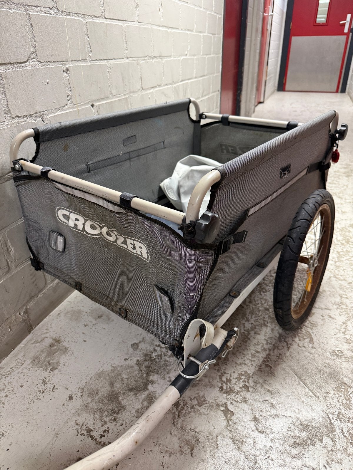 Croozer fietskar - Gebruikt - hxbxl 30x50x80, Ophalen, Gebruikt, Opvouwbaar, Hondenkar
