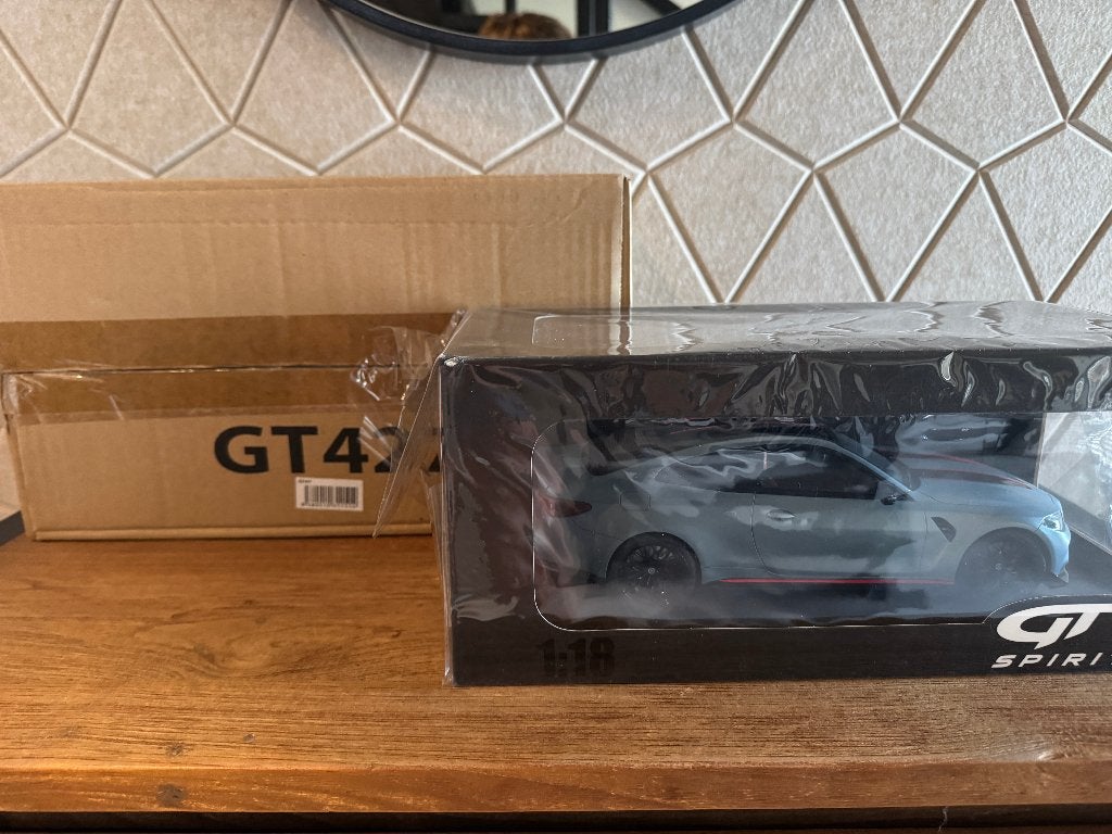 BMW M4 CSL G82 Coupe grey  GT Spirit 1/18 GT427, Ophalen of Verzenden, Nieuw, Auto, Overige merken