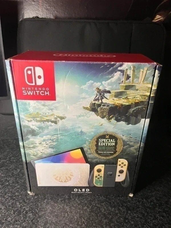 Nintendo Switch OLED Zelda TOTK Edition Console Boxed, Nintendo, Nintendo, Nintendo, Overige genres