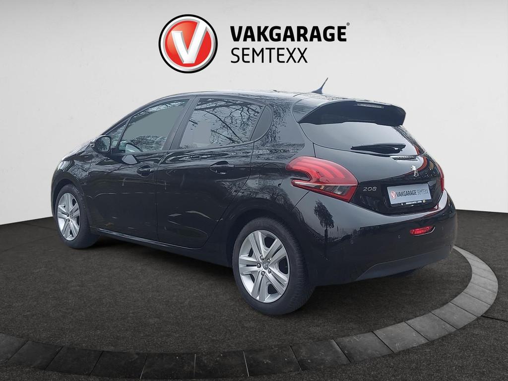 Peugeot 208 1.2 PureTech Signature | Org NL | Airco | Navi |, 83 pk, Stof, 1199 cc, Zwart
