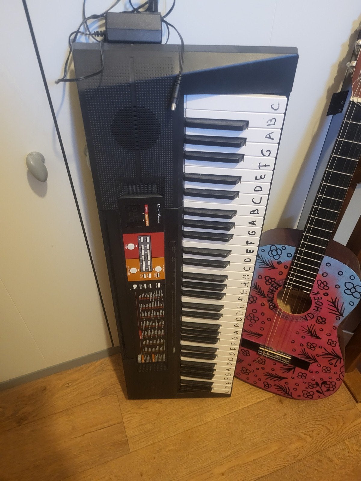 Piano en gitaar set - ideaal voor beginners, Muziek en Instrumenten, Snaarinstrumenten | Gitaren | Akoestisch, Ophalen of Verzenden