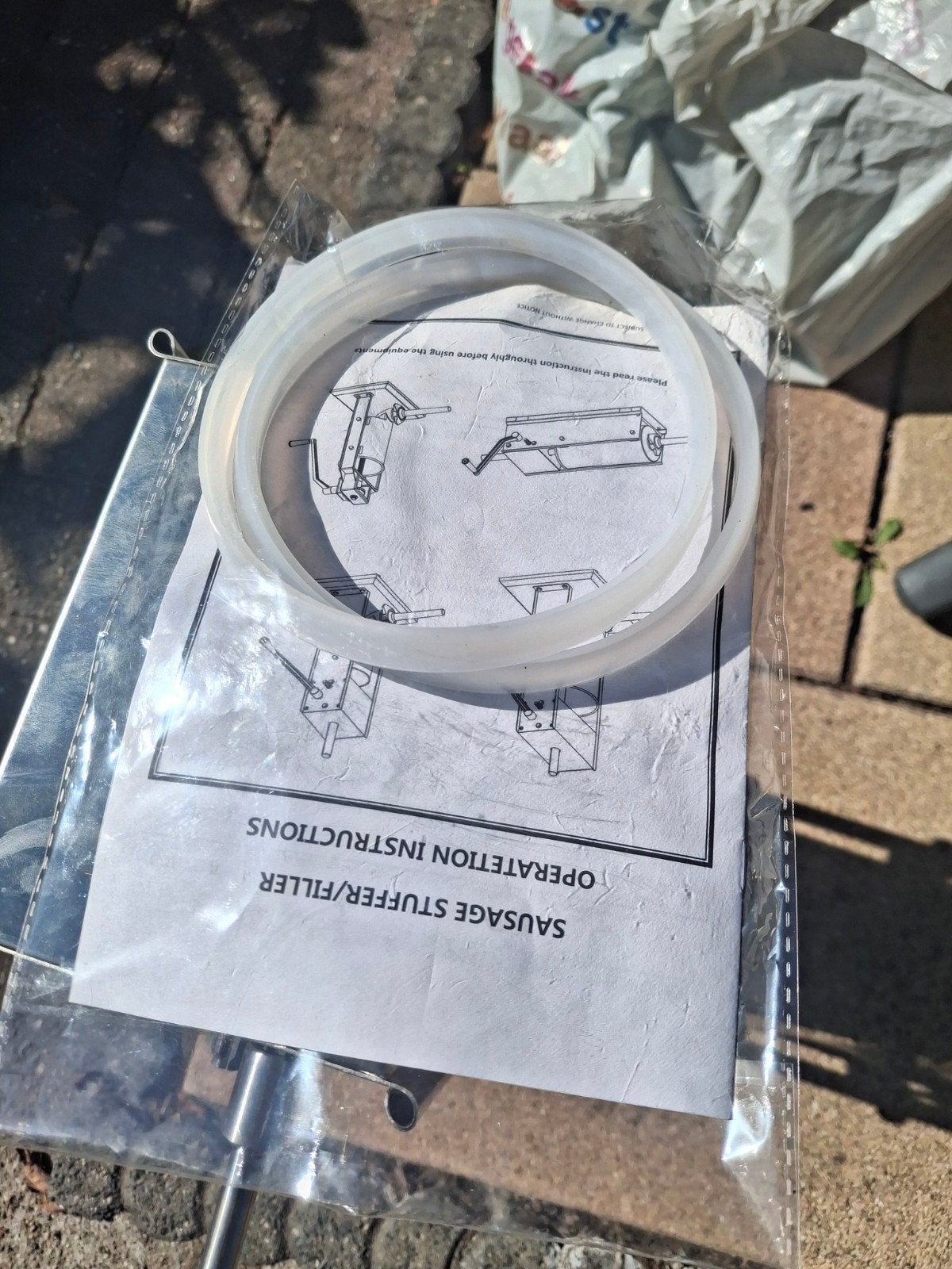 Vevor worststopper/vuller - RVS, handbediend, Ophalen of Verzenden, Zo goed als nieuw