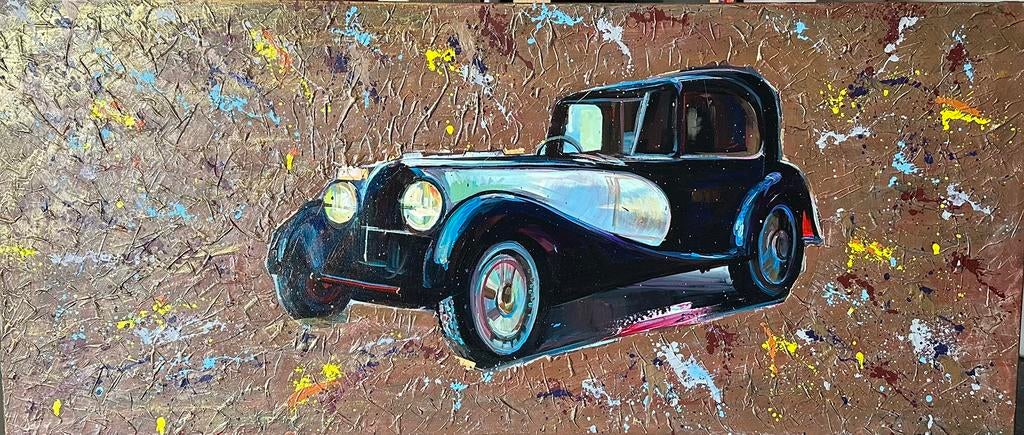 Alex L- Oldtimer- Handgeschilderd- Uniek- XXL, Ophalen of Verzenden, Nieuw
