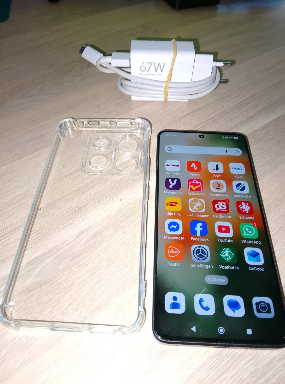 Super mooie en krasvrije telefoon REDMI NOTE 13 PRO 5 G, Telecommunicatie, Mobiele telefoons | Overige merken, Ophalen of Verzenden
