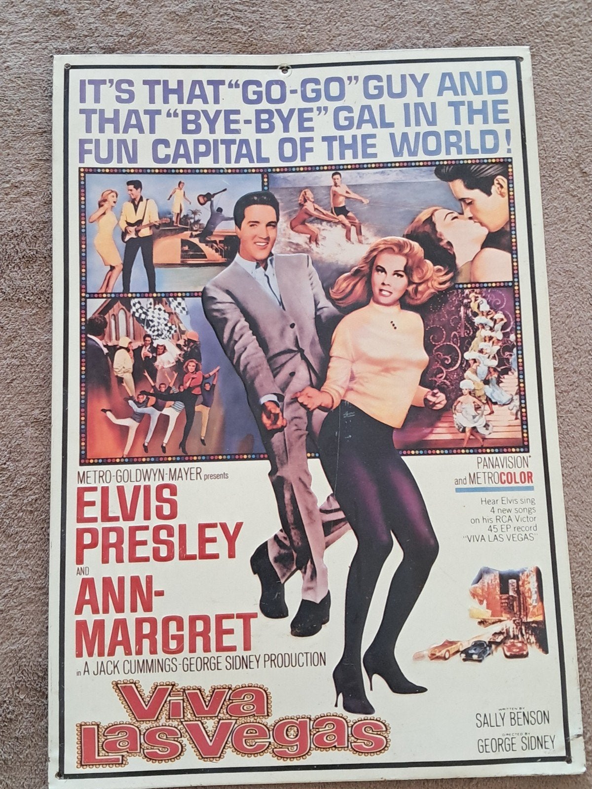 1994 ann marie production, Elvis presley & ann margret, Verzamelen, Ophalen of Verzenden, Zo goed als nieuw, Foto of Kaart