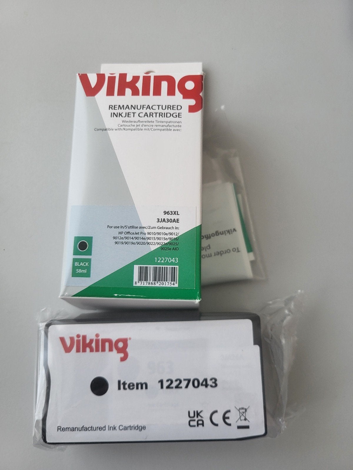 Cartridge zwart, (HP) 963XL, Ophalen of Verzenden, Nieuw, Cartridge, Viking