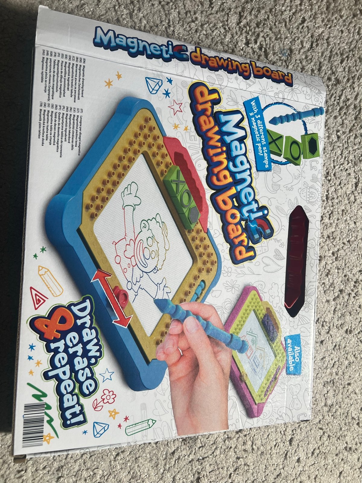 Magnetisch Tekenbord - Teken, Wis en Herhaal!, Ophalen of Verzenden, Zo goed als nieuw, Overige typen