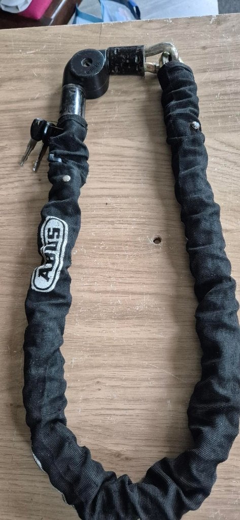 Zware Kettingslot voor fietsen merk ABUS, Ophalen of Verzenden, Gebruikt, Kettingslot