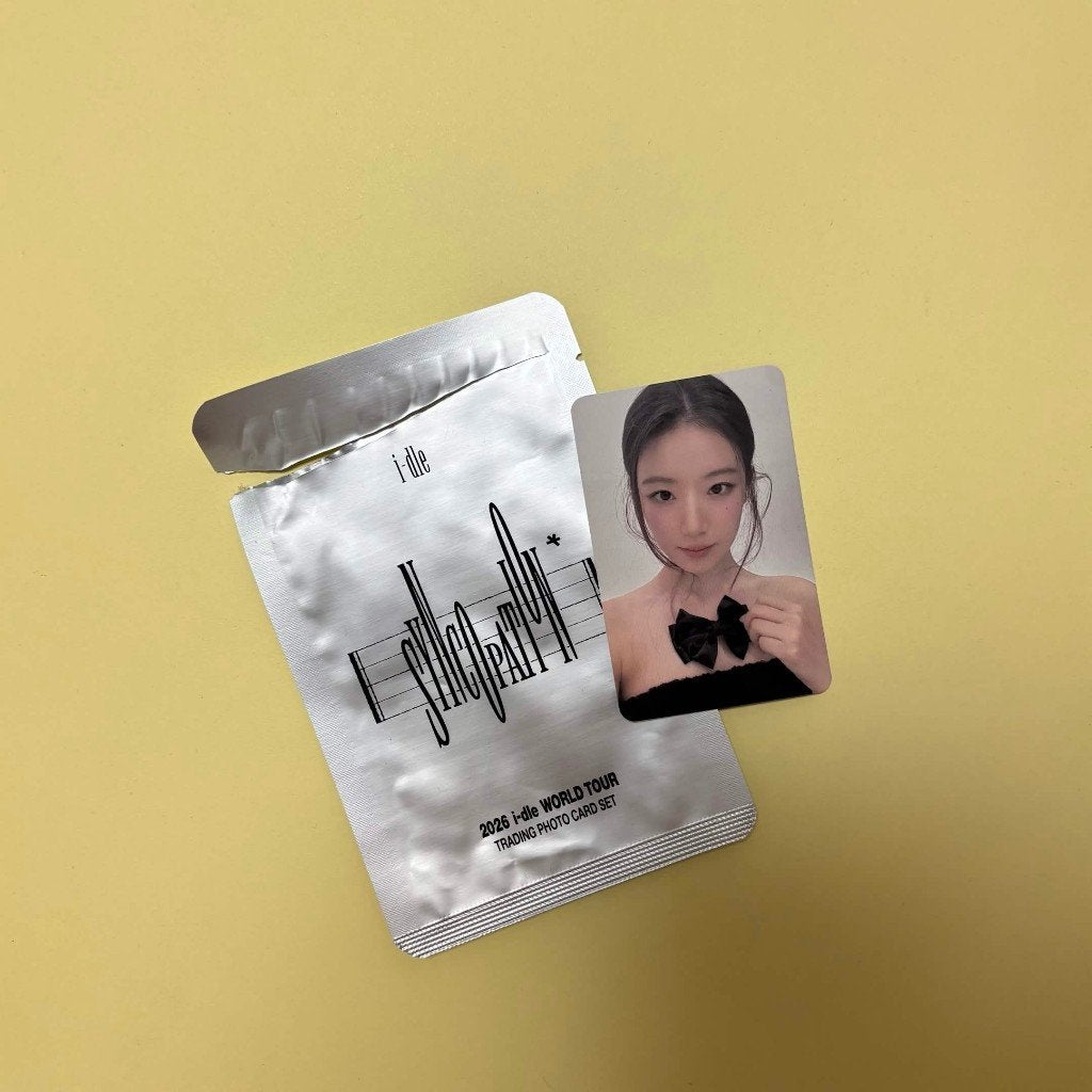 (Gidle) Idle 2026 world tour trading cards, Ophalen of Verzenden, Nieuw, Foto of Kaart