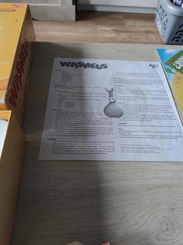 Wijsneus: Het Ultieme Vragenspel - Gezellig familiespel, Vijf spelers of meer, Ophalen of Verzenden, Westelijke Parallelweg 10, 1901 ND Castricum, Nederland
