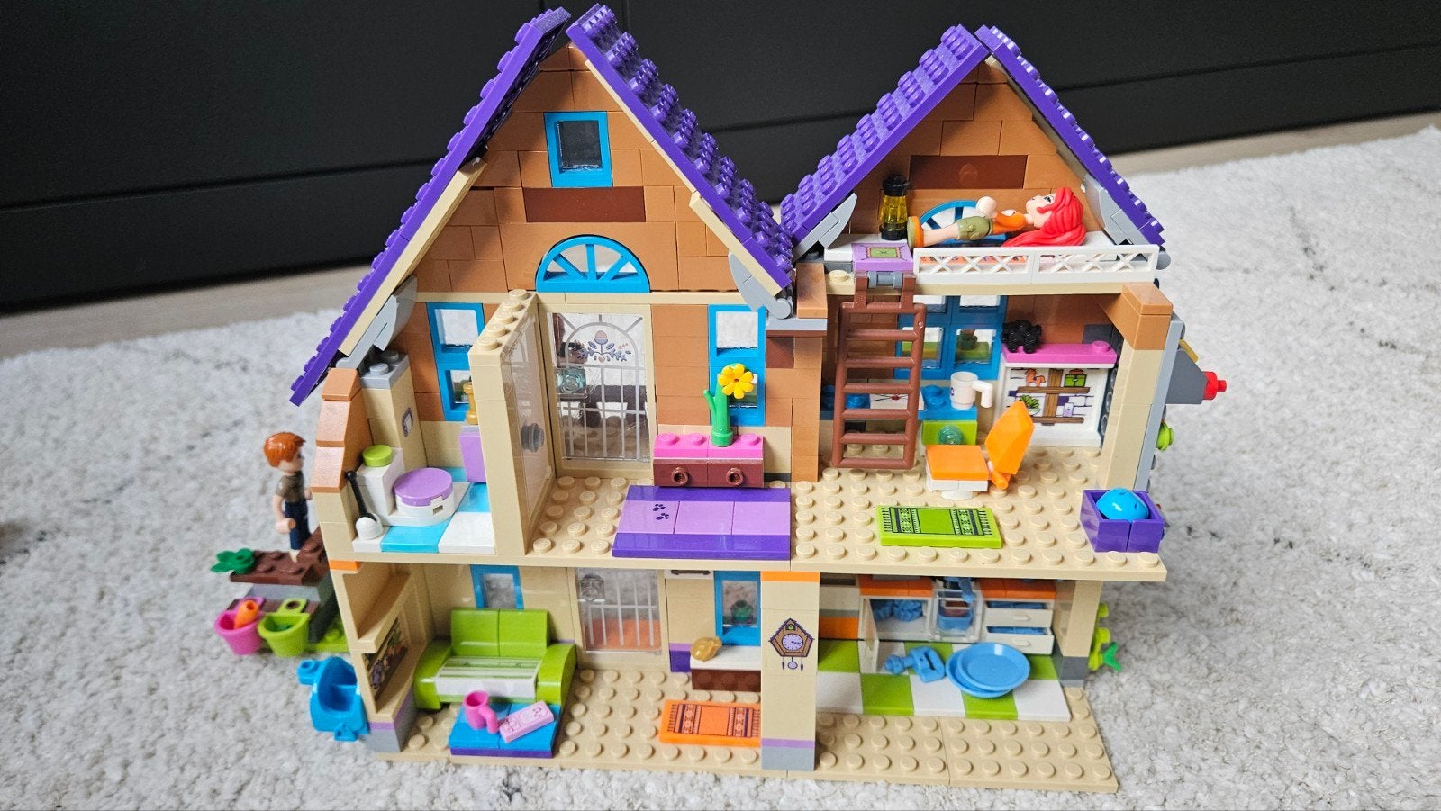 Lego Friends Mia's Huis 41369, Lego, Ophalen of Verzenden, Zo goed als nieuw, Complete set