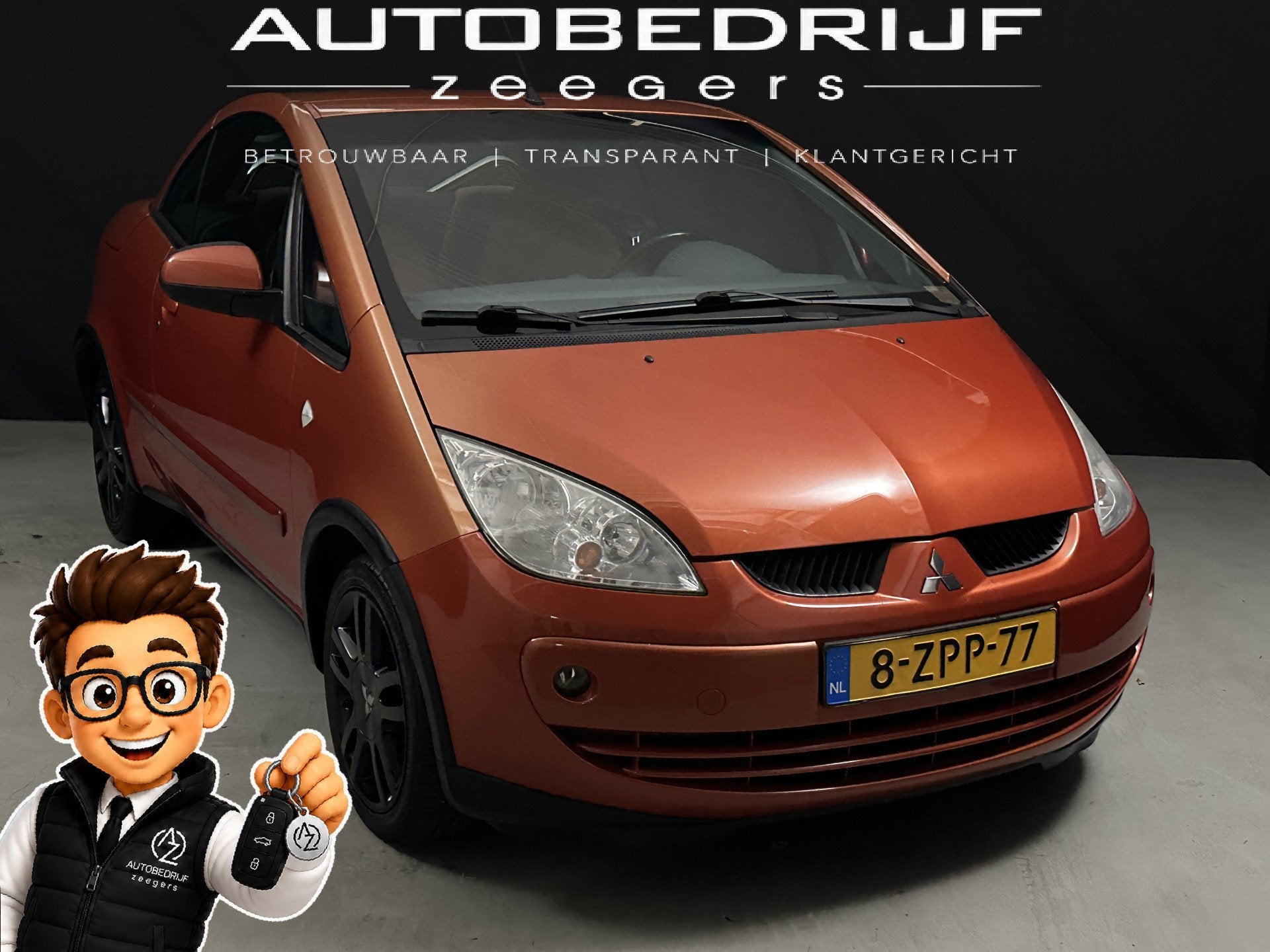 Mitsubishi Colt CZC 1.5 *Cabriolet*Multimedia* (bj 2009), Voorwielaandrijving, 15 km/l, Gebruikt, Cabriolet
