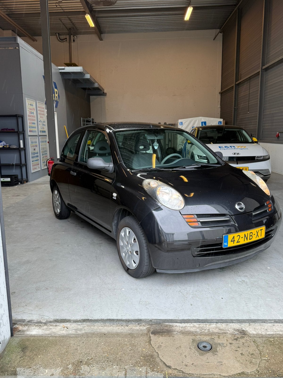 Zeer Nette Nissan Micra 1.2 48KW 3DR 2003 Zwart, Auto's, Nissan, Particulier, Micra, Benzine, B, Hatchback, Handgeschakeld, Origineel Nederlands
