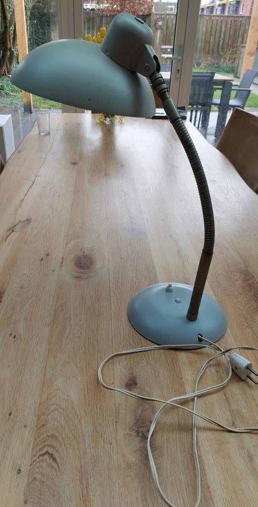 Vintage bureaulamp Sis, Gebruikt, Vintage, Ophalen of Verzenden, Metaal