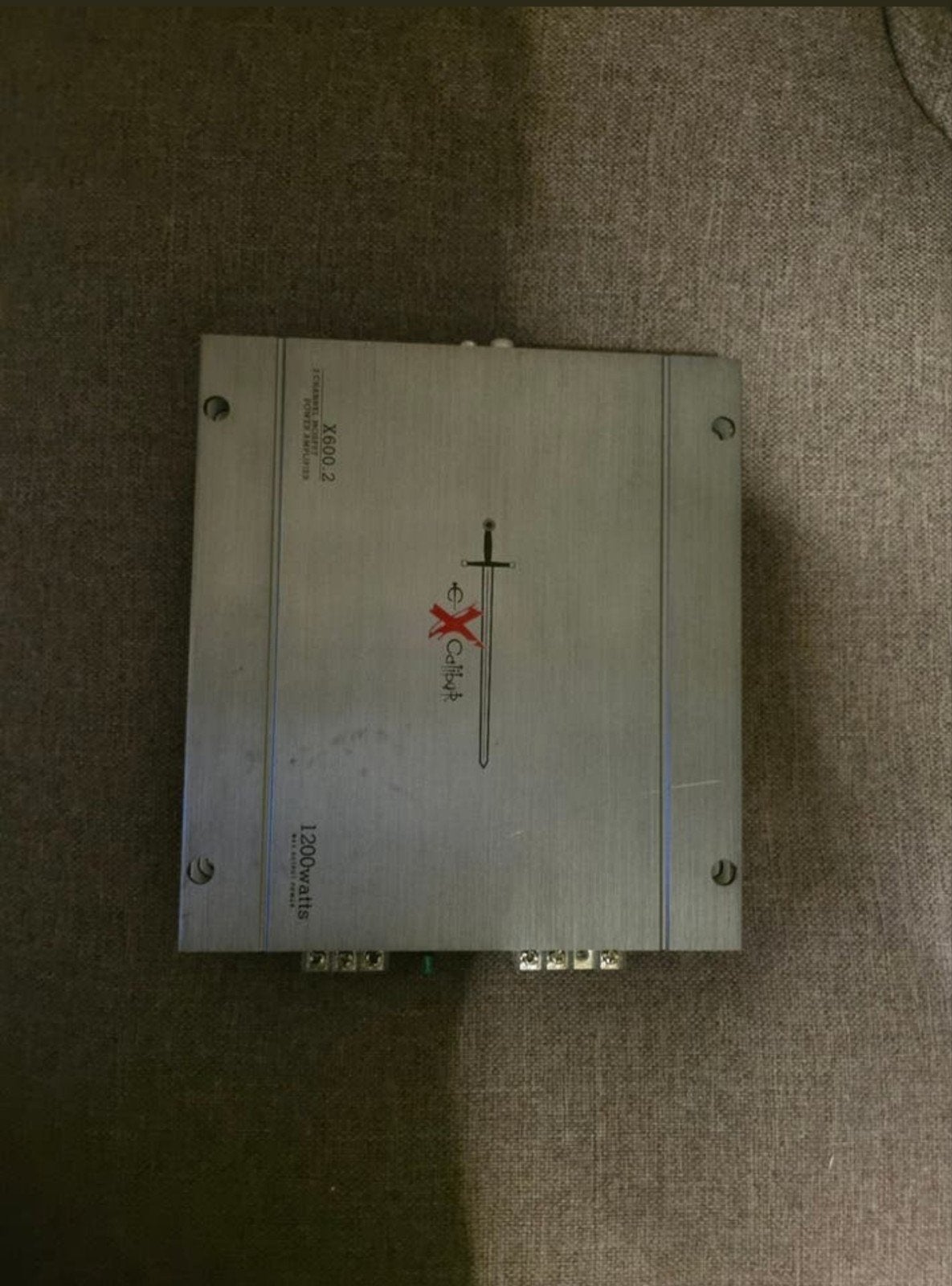 Excalibur X600.2 2-kanaals versterker 1200 watt, Ophalen, Gebruikt
