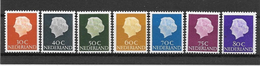 Nederland 1953-57 Juliana, Verzenden, Postfris
