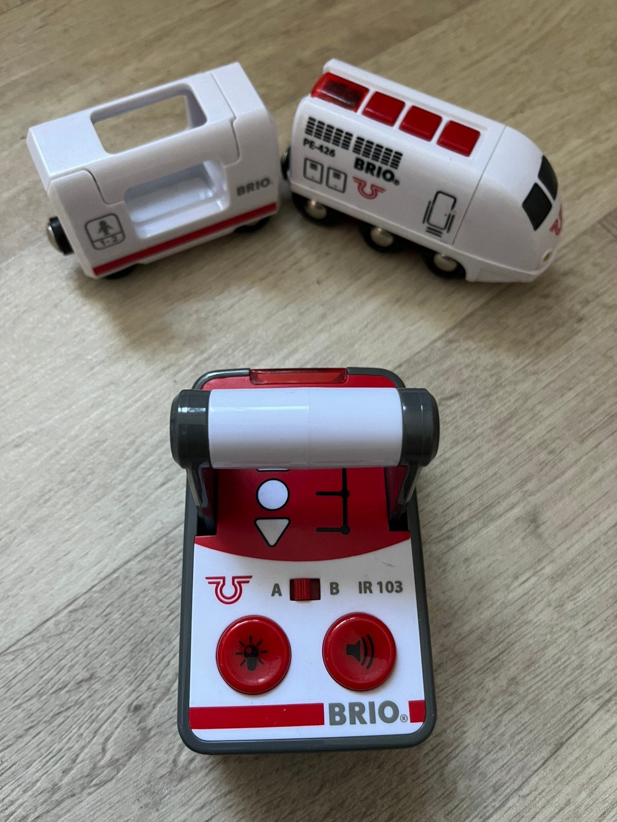 Brio automatische trein bestuurbaar, Ophalen of Verzenden, Zo goed als nieuw