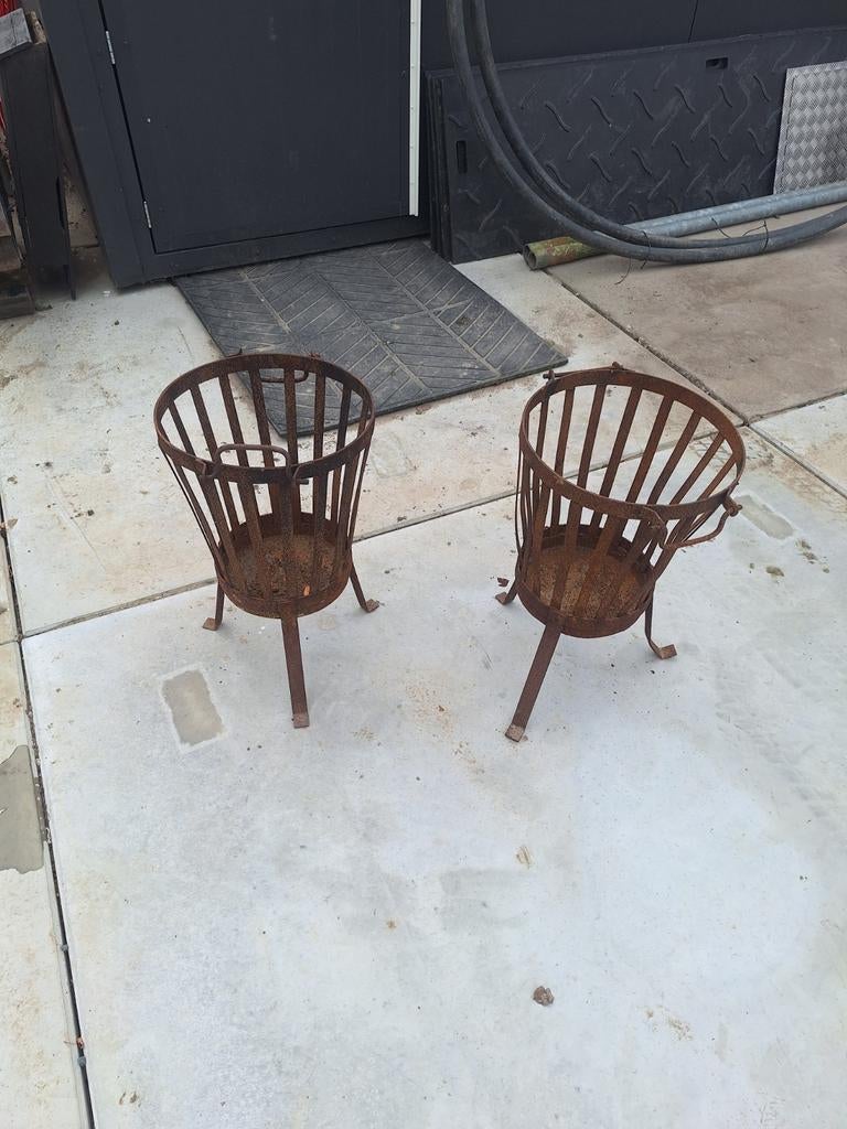 2x vuurkorf   10 per stuk, Tuin en Terras, Ophalen