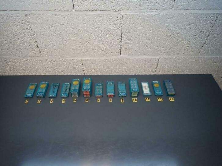 TaeguTec Wisselplaten , Inserts 6NGU / RXMX / RXHX, Niet ingevuld, Niet ingevuld, Nieuw, Ophalen of Verzenden