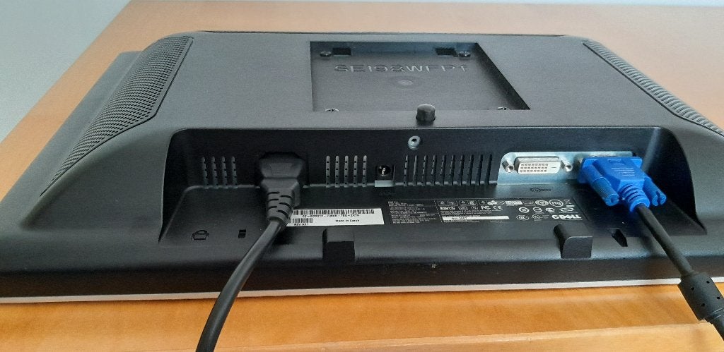 Dell beeldscherm SE198WFPf (19 inch) met VGA kabel, Hp, Gebruikt, 3 tot 5 ms, Ophalen of Verzenden