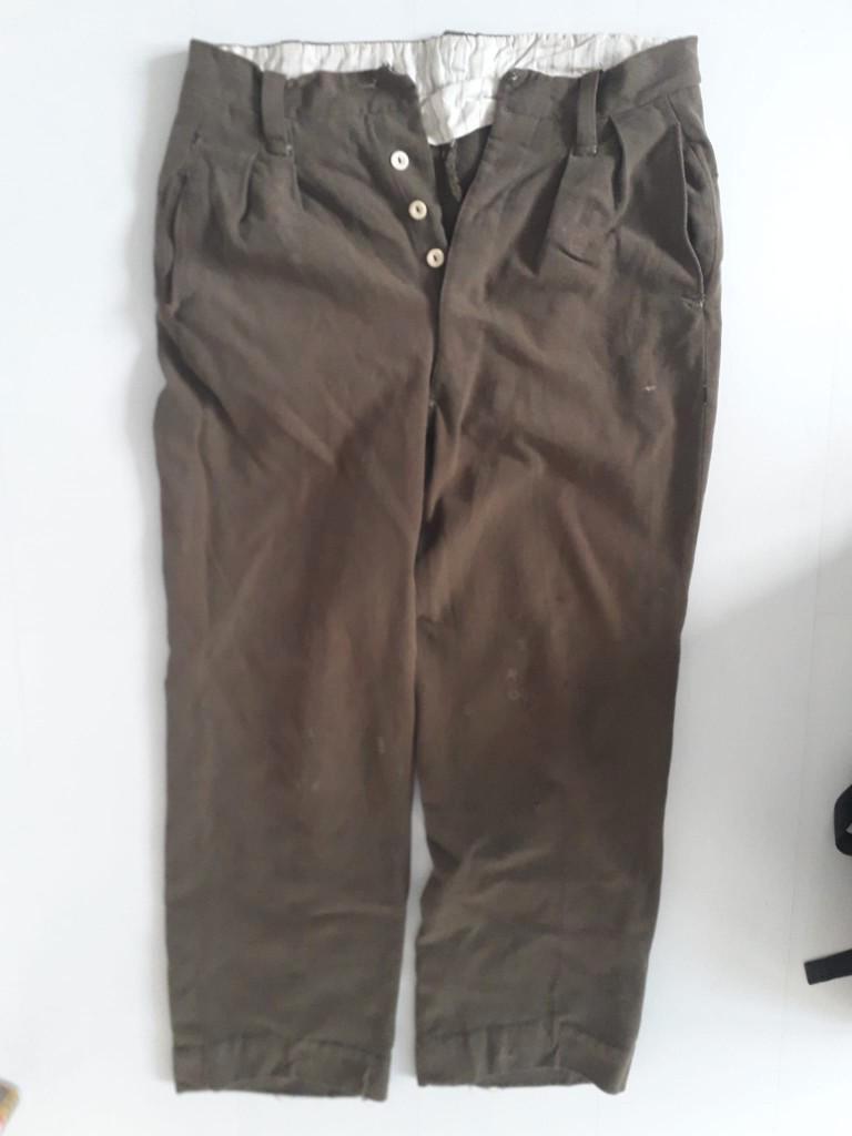 Britse P37 battledress broek, Verzamelen, Ophalen of Verzenden, Landmacht, Engeland, Kleding of Schoenen