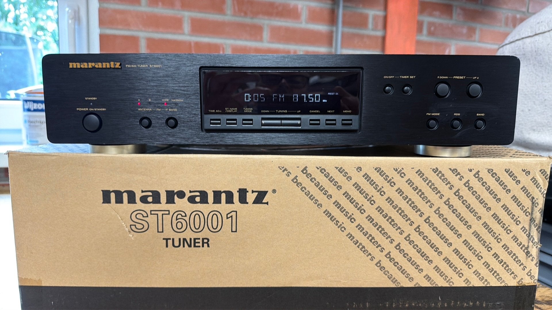 Marantz ST 6001 tuner, Ophalen of Verzenden, Gebruikt
