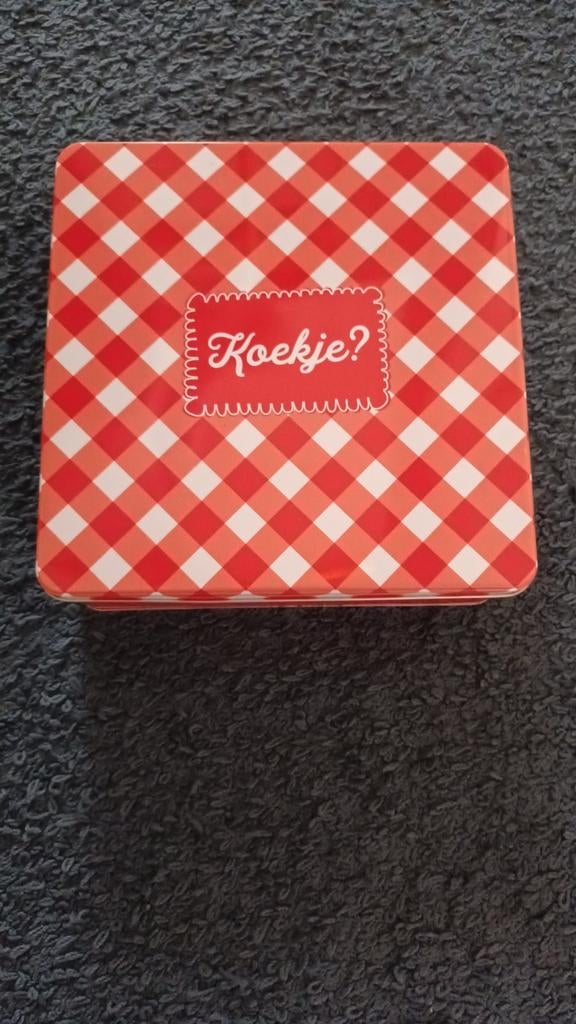 Koekblik van verkade postcode loterij, Ophalen of Verzenden, Nieuw