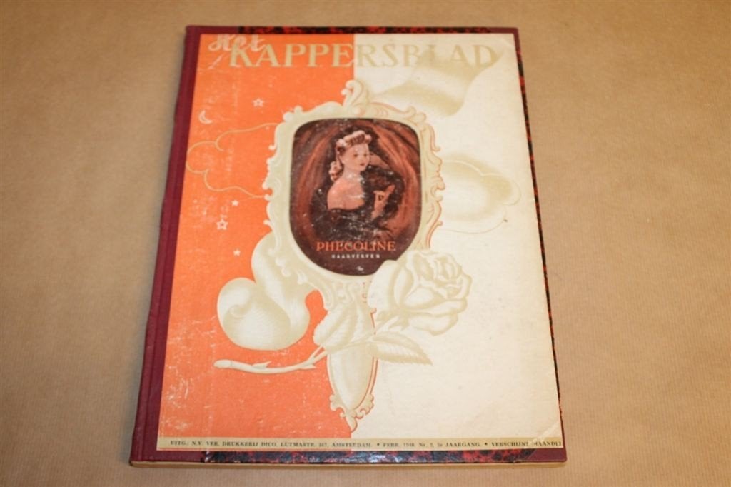 Het Kappersblad - 3e jaargang - 1948 - Zeldzaam !!, Boeken, Mode, Ophalen of Verzenden, Zo goed als nieuw, Mode algemeen