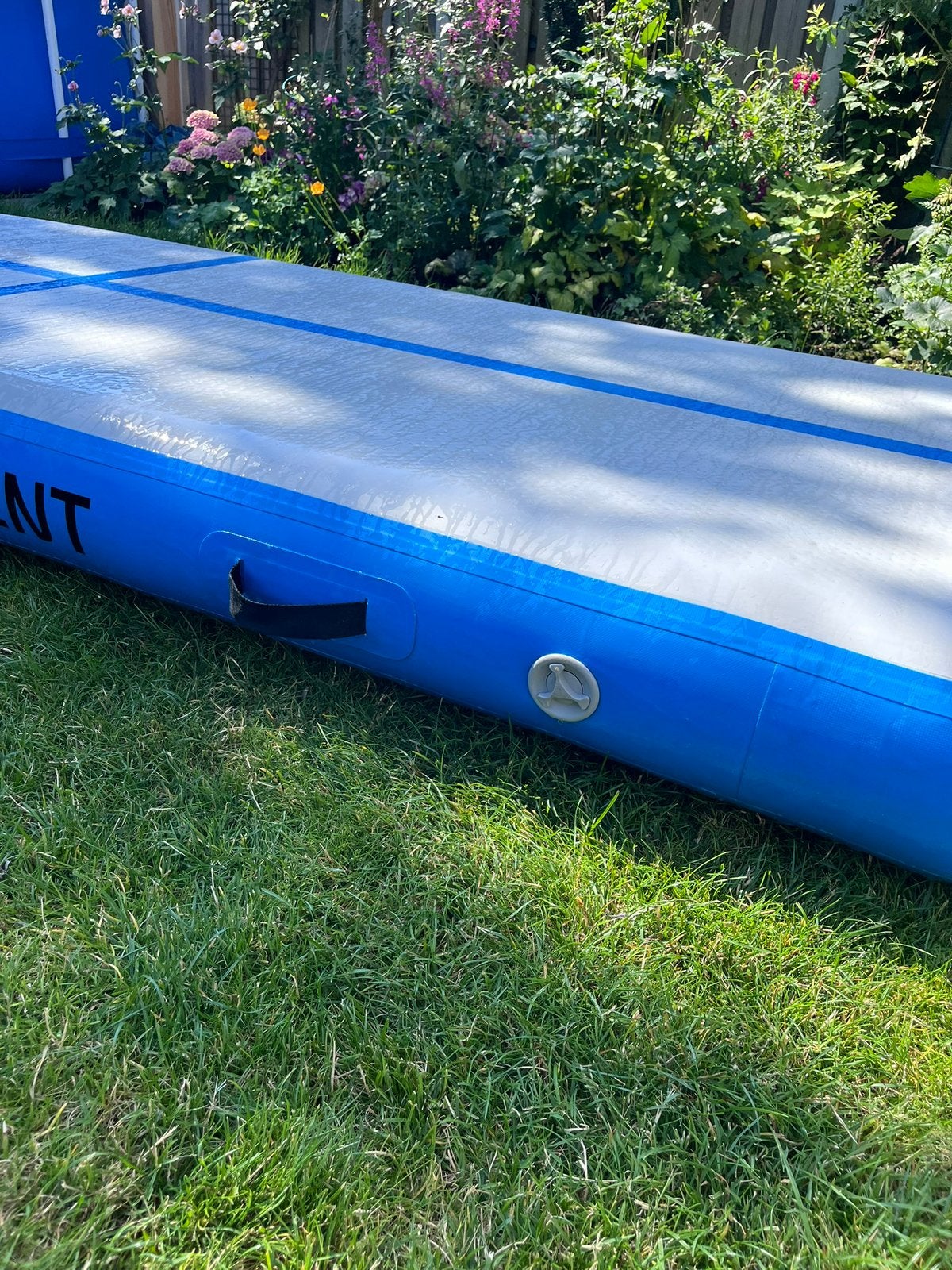 Air track turnmat tumbling mat turnen gymnastiek one move., Sport en Fitness, Turnen, Ophalen of Verzenden, Zo goed als nieuw