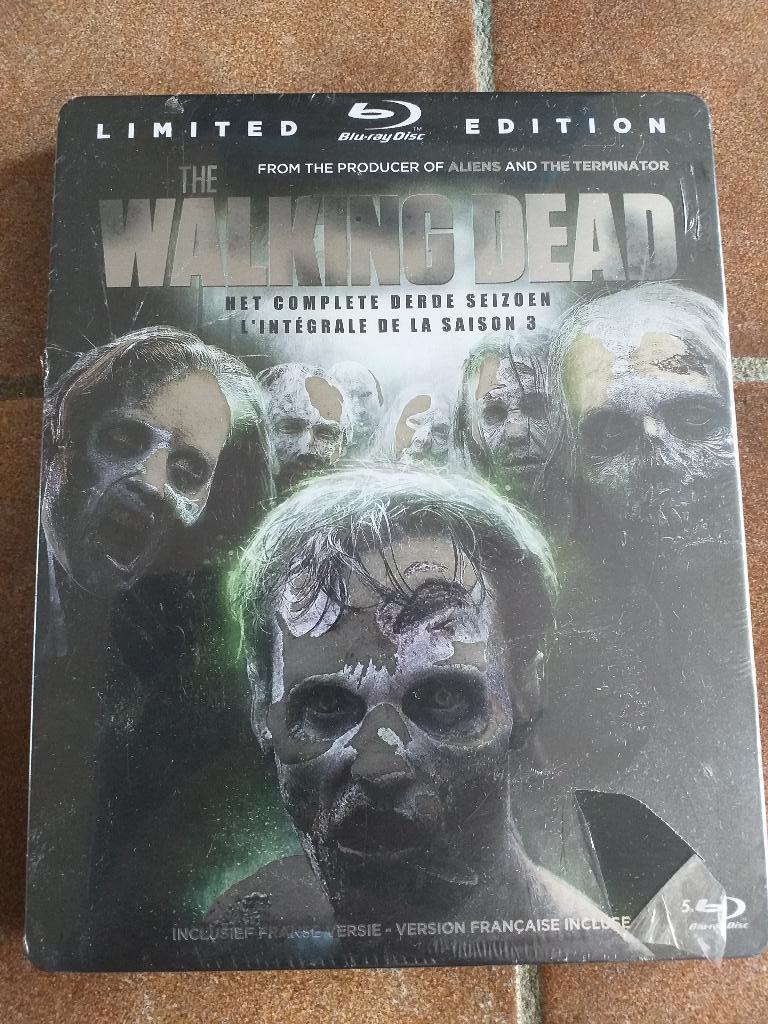 The Walking Dead Seizoen 3 Steelcase *Nieuw* Bluray, Ophalen of Verzenden, Nieuw in verpakking, Tv en Series